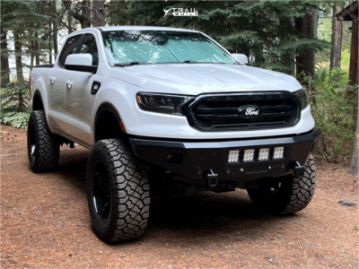 2019 Ford Ranger - 20x10 -12mm - Gear Off-Road Balast - Suspension Lift 6" - 35" x 12.5"