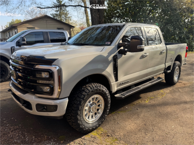 2025 Ford F-350 Super Duty - 18x9 12mm - Method Mr709 Hd - Stock Suspension - 35" x 12.5"