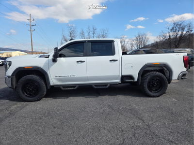 2026 GMC Sierra 2500 HD - 20x9 18mm - Fittipaldi Offroad Ft107 - Leveling Kit - 35" x 12.5"