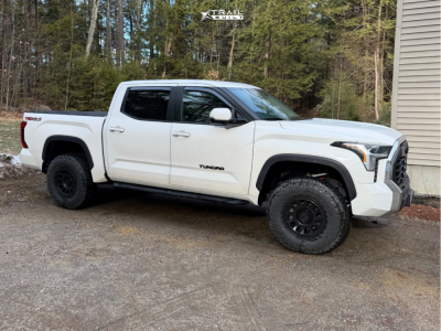 2024 Toyota Tundra - 17x8.5 25mm - Method Mr709 Hd - Suspension Lift 3" - 35" x 12.5"