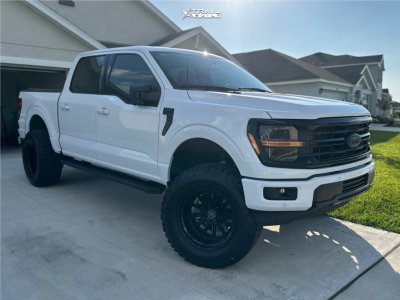 2025 Ford F-150 - 20x12 -40mm - RAISED By Method MR803 - Suspension Lift 6" - 35" x 12.5"