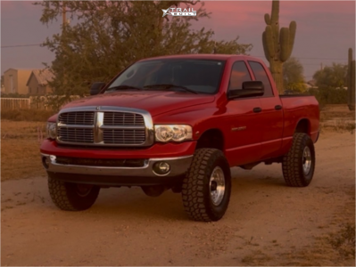 2004 Dodge Ram 2500 - 17x9 -12mm - Method Mr315 - Leveling Kit - 35" x 12.5"