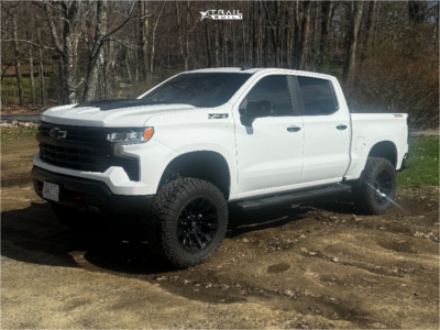 2025 Chevrolet Silverado 1500 - 20x10 -18mm - Fuel Blitz - Suspension Lift 4" - 35" x 12.5"