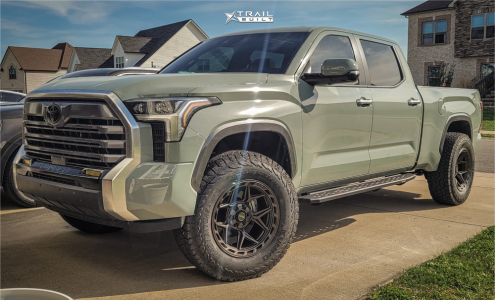 2025 Toyota Tundra - 20x10 -18mm - 4Play 4p55 - Suspension Lift 2.5" - 37" x 12.5"