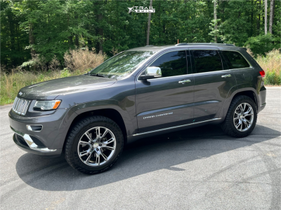 2016 Jeep Grand Cherokee - 20x9 34mm - OE Performance 137 - Leveling Kit - 275/55R20