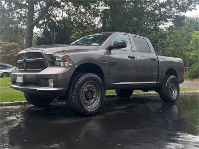 2014 Ram 1500 - 20x9.5 12mm - Black Rhino Armory - Suspension Lift 6" - 35" x 35"