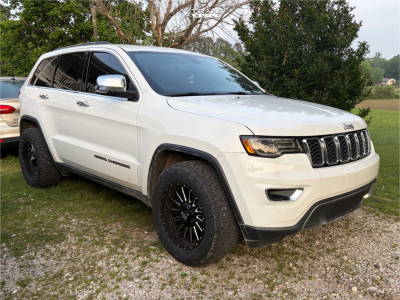 1 2019 Grand Cherokee Jeep Limited Stock Stock Xtreme Mudder Xm 312 Black Milled