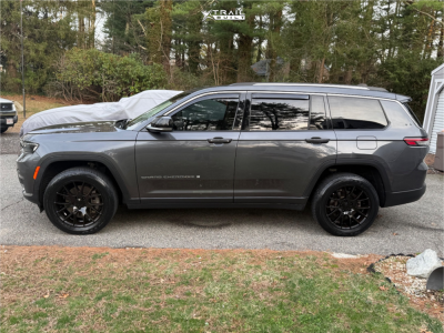 2022 Jeep Grand Cherokee L - 20x9 30mm - Factory Reproductions Fr75 - Stock Suspension - 265/50R20