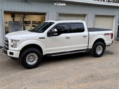 2016 Ford F-150 - 17x9 1mm - Fuel Havoc - Leveling Kit - 35" x 11.5"