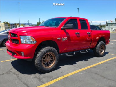 2019 Ram 1500 Classic - 20x10 -24mm - Mayhem Intrepid - Suspension Lift 6" - 295/65R20