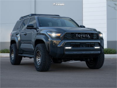 2025 Toyota 4Runner - 17x8.5 0mm - Icon Alloys Compression - Leveling Kit - 285/70R17