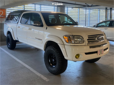 2006 Toyota Tundra - 16x8 0mm - KMC Km725 - Leveling Kit - 295/75R16