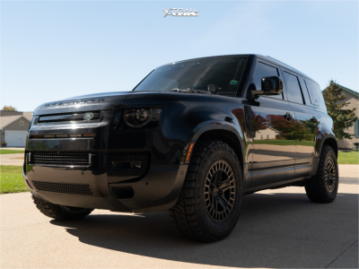 2020 Land Rover Defender 110 - 18x8.5 25mm - Black Rhino Alston - Leveling Kit - 285/65R18