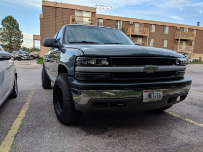 2002 Chevrolet Silverado 1500 - 16x10 -38mm - Pro Comp Series 97 - Stock Suspension - 235/85R16