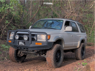 2002 Toyota 4Runner Wheel Offset Slightly Aggressive Suspension Lift 3 ...