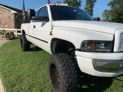 1999 Dodge Ram 2500 - 20x12 -44mm - Gear Off-Road 726mb - Suspension Lift 5" - 35" x 12.5"