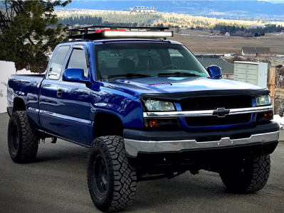 2004 Chevrolet Silverado 1500 - 17x9 0mm - Pro Comp Series 31 - Suspension Lift 6" - 315/75R17