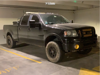 2007 Ford F-150 - 17x9 -12mm - Raceline Assault - Suspension Lift 3" - 285/70R17