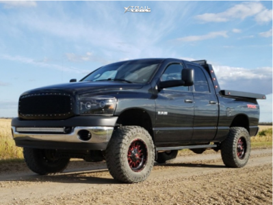 2008 Dodge Ram 1500 Wheel Offset Super Aggressive 3"-5" Suspension Lift