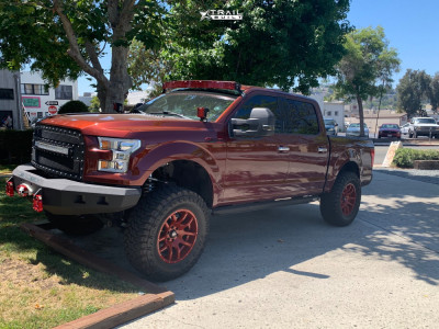 2015 Ford F-150 - 20x9 0mm - LRG 108 - Suspension Lift 6" - 37" x 13.5"