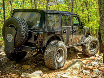 2016 Jeep Wrangler JK Wheel Offset Hella Stance >5