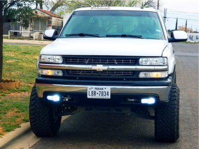 2002 Chevrolet Silverado 1500 - 16x10 -32mm - Axe Type 164 - Suspension Lift 6" - 315/75R16