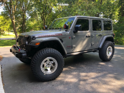 2019 Jeep Wrangler - 17x8.5 0mm - XD XD231 - Suspension Lift 2.5" - 37" x 12.5"