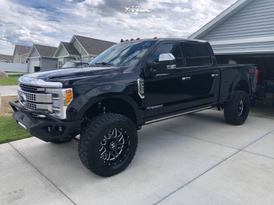 2019 Ford F-350 Super Duty - 20x10 -19mm - Hostile Sprocket - Suspension Lift 3.5" - 37" x 12.5"