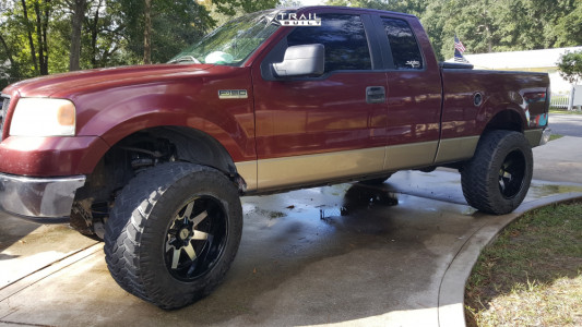 2006 Ford F-150 - 20x12 -51mm - Toxic Widow - Suspension Lift 6" - 37" x 13.5"