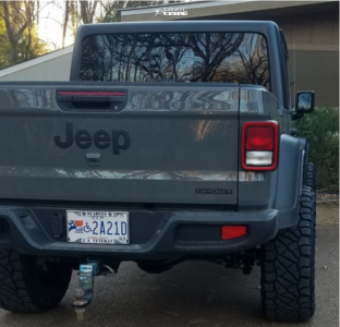 1 2020 Gladiator Jeep Mopar Suspension Lift 25in Fuel Contra Matte Black