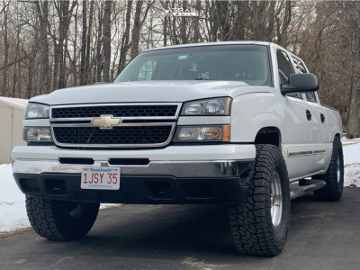 2006 Chevrolet Silverado 1500 - 17x8.5 0mm - Method Double Standard - Suspension Lift 4" - 315/70R17
