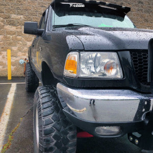 2000 Ford Ranger Wheel Offset Super Aggressive 3"-5" Leveling Kit