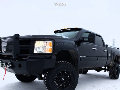 2010 Chevrolet Silverado 2500 HD - 17x9 -12mm - Fuel Hostage D531 - Suspension Lift 6" - 35" x 12.5"