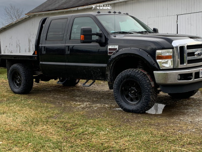 2009 Ford F-250 Super Duty - 18x9 0mm - G-FX Tr10 - Suspension Lift 3.5" - 35" x 12.5"
