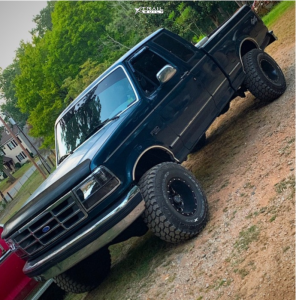 1 1995 F 150 Ford Rough Country Suspension Lift 25in Fuel Revolver Black