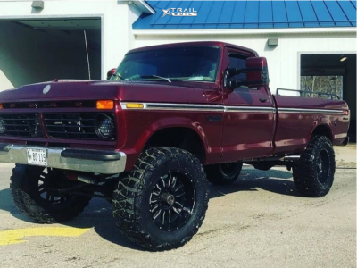 1 1975 F 150 Ford Custom Suspension Lift 4in Anthem A751 Black