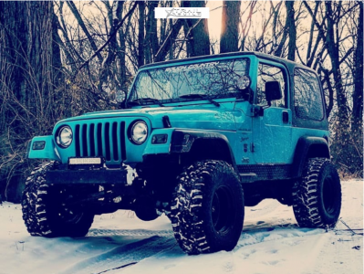 1997 Jeep TJ - 15x10 -44mm - Pro Comp Series 51 - Suspension Lift 3" - 33" x 12.5"