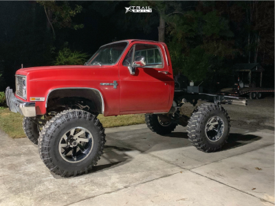 1987 Chevrolet V10 - 20x12 -51mm - ARKON OFF-ROAD Lincoln - Suspension Lift 12" - 42" x 12.5"