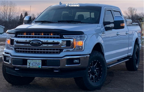 2018 Ford F-150 - 17x9 18mm - Fuel Maverick - Leveling Kit - 305/70R17