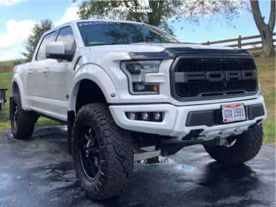 2019 Ford F-150 - 20x9 0mm - Rocky Ridge Alpine - Suspension Lift 4" - 37" x 12.5"