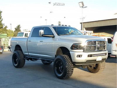 2011 Dodge Ram 2500 - 20x12 -44mm - Anthem Off-Road Gunner - Suspension Lift 8" - 38" x 15.5"