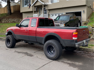1998 Ford Ranger Wheel Offset Super Aggressive 3
