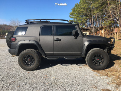 2010 Toyota FJ Cruiser Wheel Offset Aggressive > 1