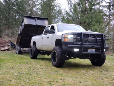 2007 Chevrolet Silverado 2500 HD - 20x12 -44mm - Monster Energy 539bm - Suspension Lift 6" - 37" x 12.5"
