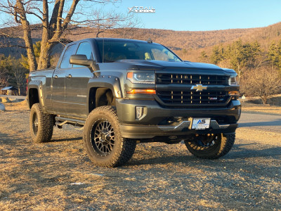 2017 Chevrolet Silverado 1500 - 20x9 0mm - XD Snare - Suspension Lift 6" - 35" x 12.5"