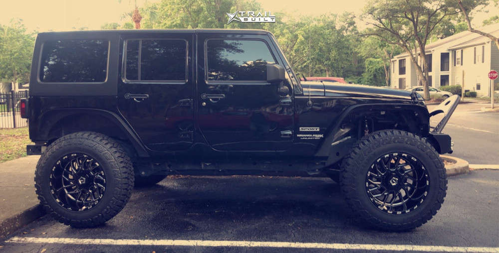 2018 Jeep Wrangler JK Wheel Offset Aggressive > 1