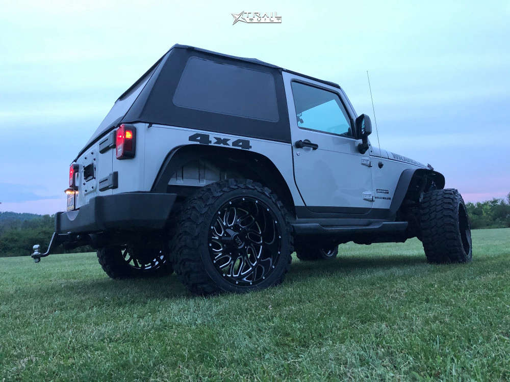 2010 Jeep Wrangler Wheel Offset Super Aggressive 3