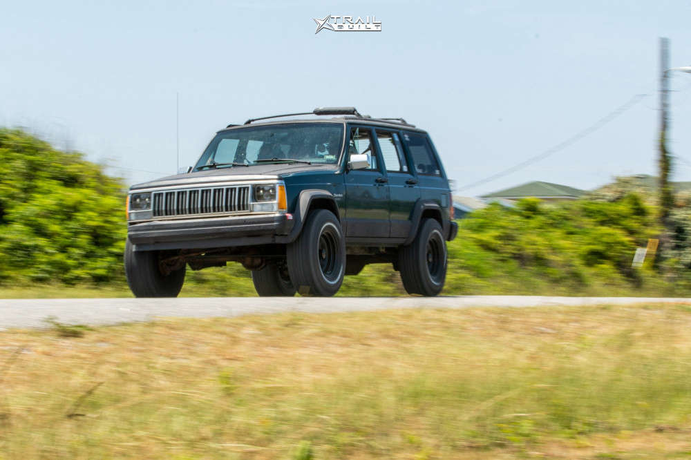 1996 Jeep Cherokee Wheel Offset Slightly Aggressive Stock