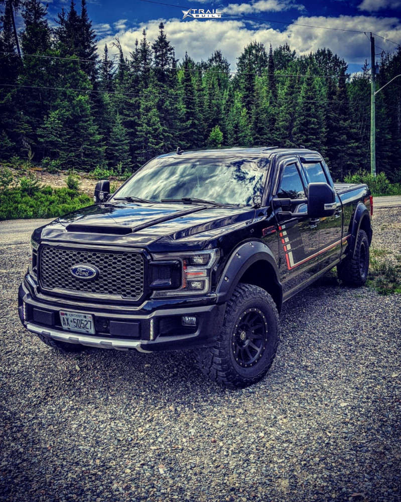f150 6 inch lift on 2018 Ford F 150 Wheel Offset Aggressive 1 Outside Fender Suspension Lift 3 5 1200004 Trailbuilt Off Road