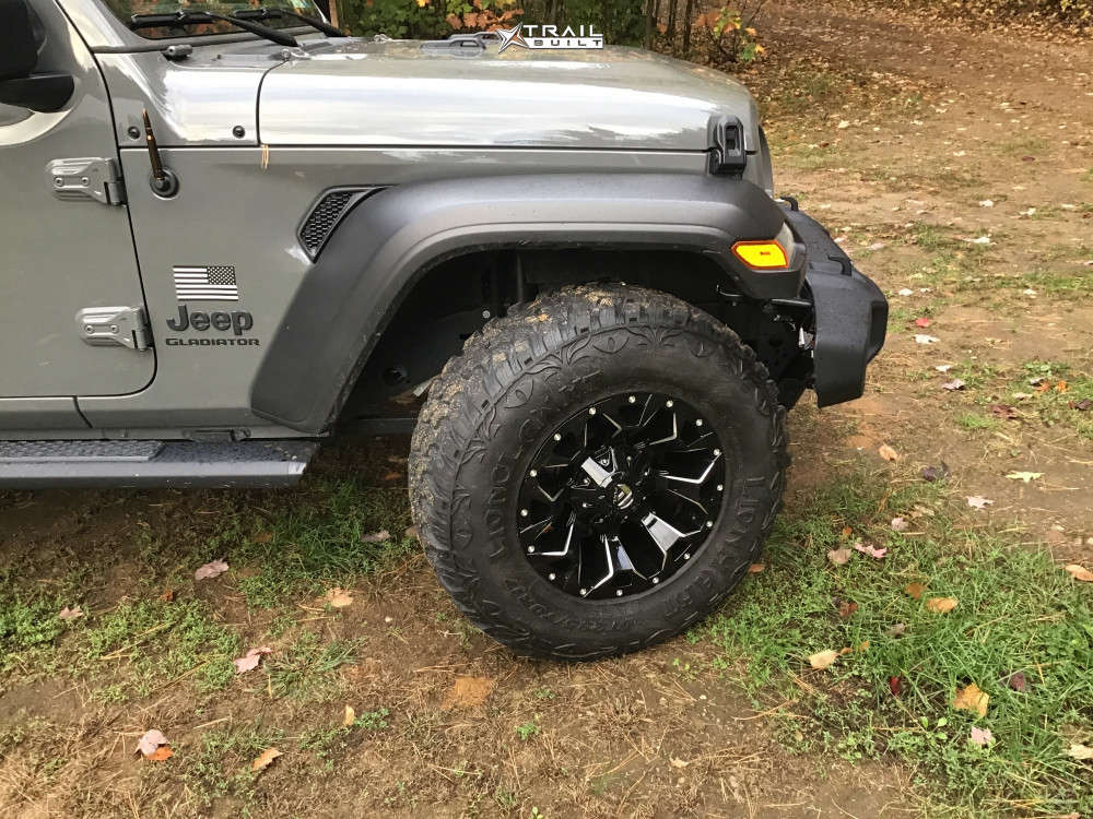 2020 Jeep Gladiator Wheel Offset Aggressive > 1